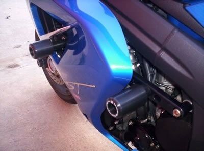 Tamponi Paratelaio Triumph Sprint St 05 Set Of 4 Protectors 70301 Rg CP0147BL - ENDURRAD