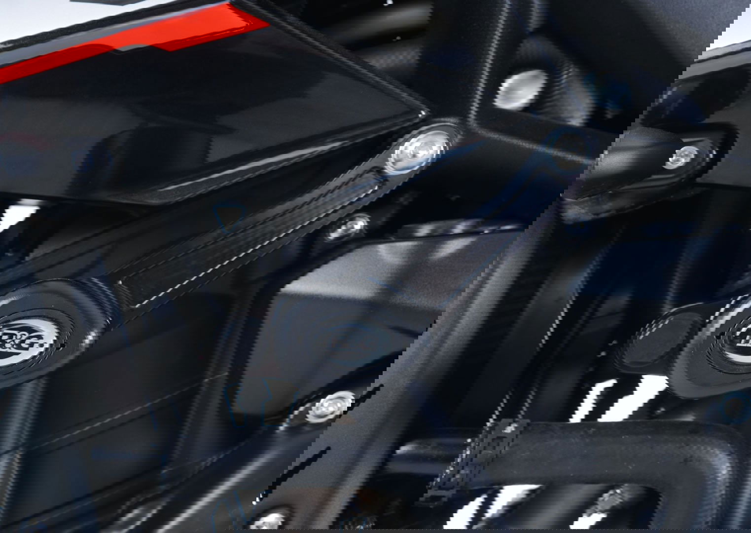 Tamponi Paratelaio Tipo Aero Triumph Street Triple 765 Rs R S 17 18474 Rg CP0430BL - Endurrad