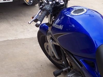 Tamponi Protezioni Telaio Kawasaki Er 5 7128 Rg CP0159WH - ENDURRAD