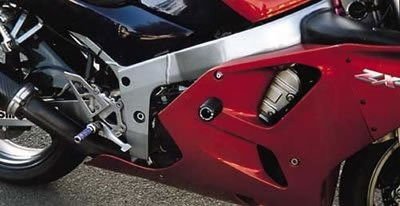 Tamponi Protezioni Telaio Kawasaki ZX6R F1 F3 7095 Rg CP0072WH - ENDURRAD
