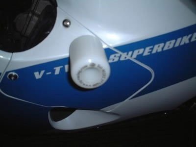 Tamponi Protezioni Telaio Suzuki TL1000R 7082 Rg CP0033WH - ENDURRAD