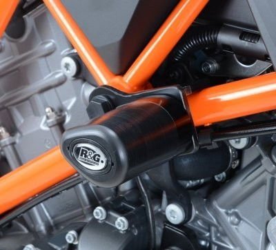 Tamponi Protezioni Telaio Tipo Aero Ktm 1290 Super Duke R 14 19 Kit Offset Togliere Prot Ginocchio 11140 Rg CP0367BL - ENDURRAD