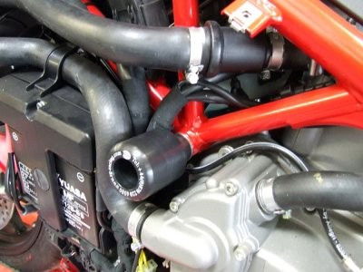 Tamponi Telaio Sottocarena Ducati 848 1098 1198 6575 Rg UCP0003BL - Endurrad