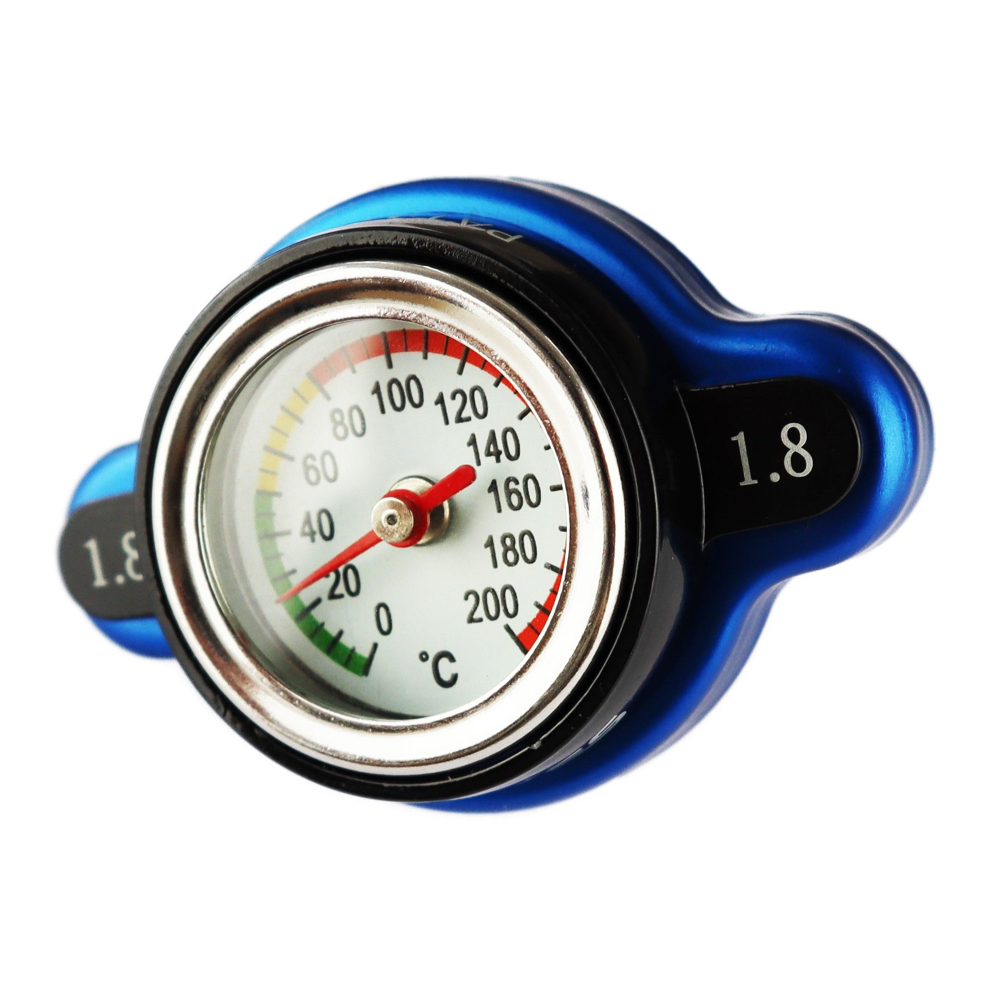 TAPPO RADIATORE ACQUA 1.8 CON TERMOMETRO INTEGRATO (MOTO JAPAN - KAWA, YAMAHA, HONDA SUZUKI)