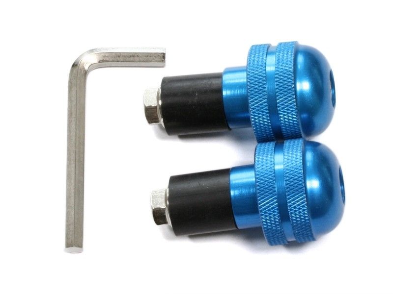 Terminali manubrio zigrinati alluminio 13mm (coppia) - ENDURRAD