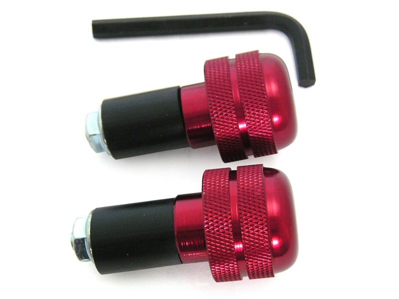 Terminali manubrio zigrinati alluminio 17mm (coppia) - ENDURRAD
