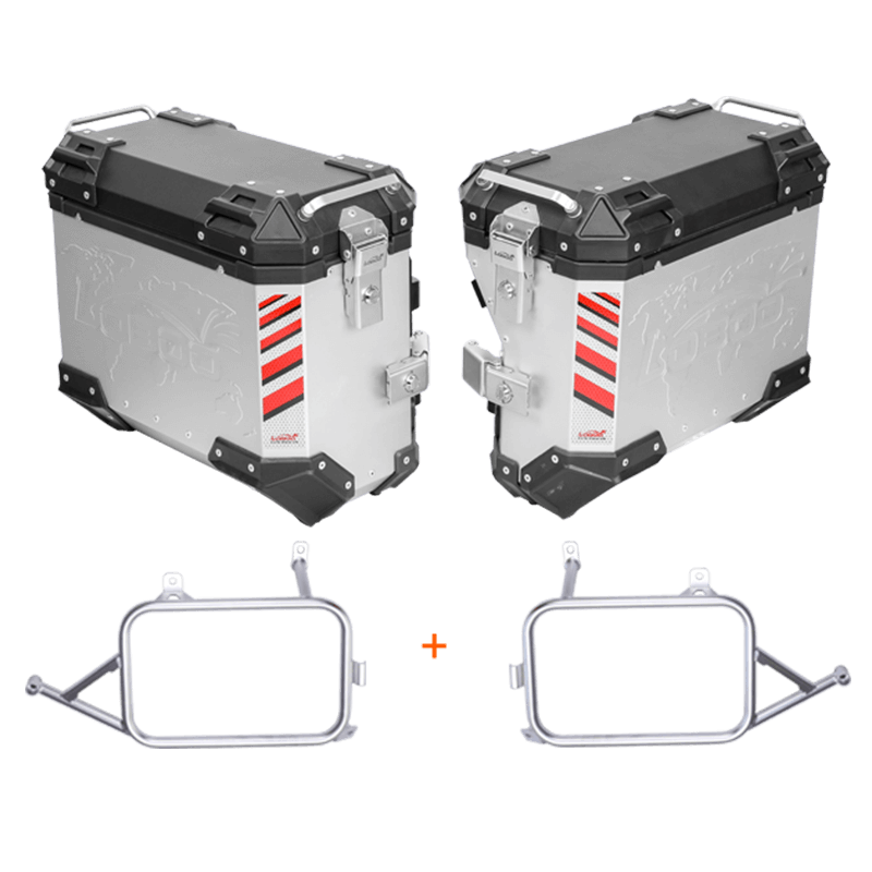 Valigie laterali CFMOTO 450MT - LOBOO PIKE TRACKER - Endurrad.com