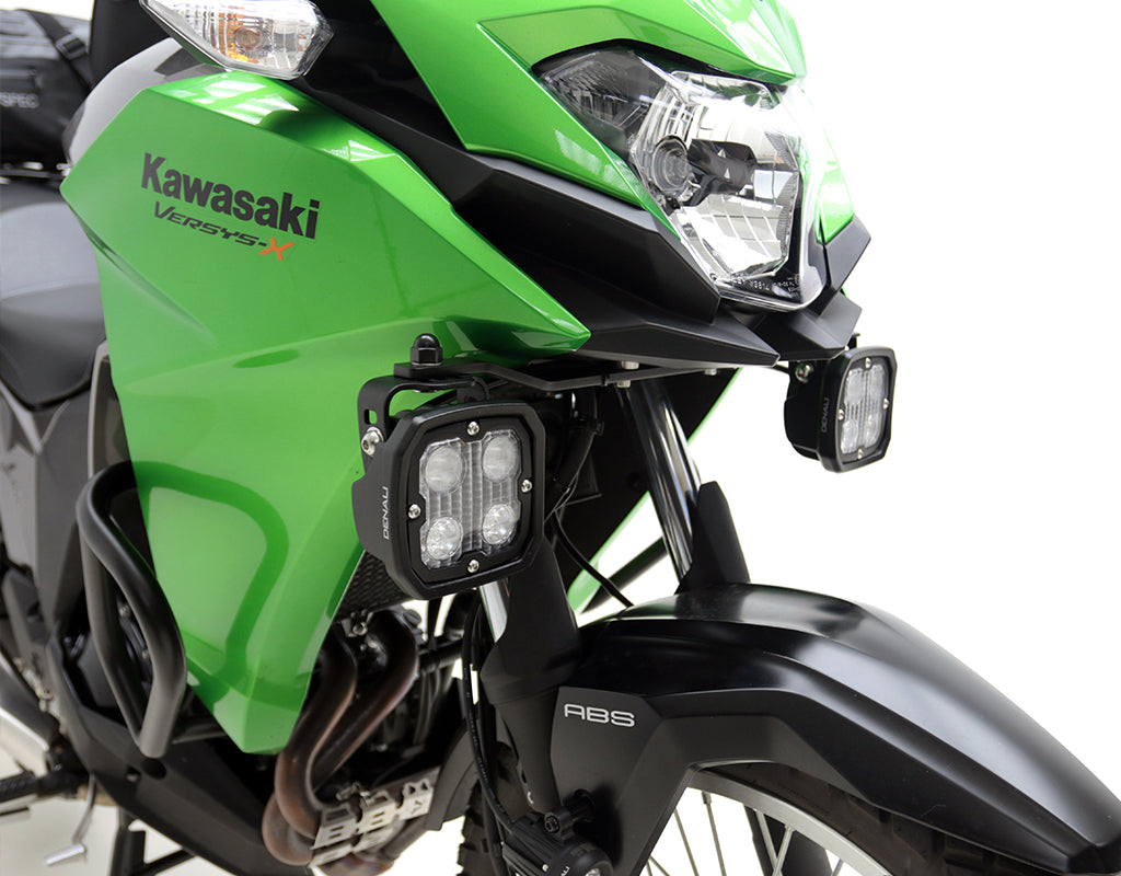 Supporto faretti DENALI per Kawasaki Versys-X 300