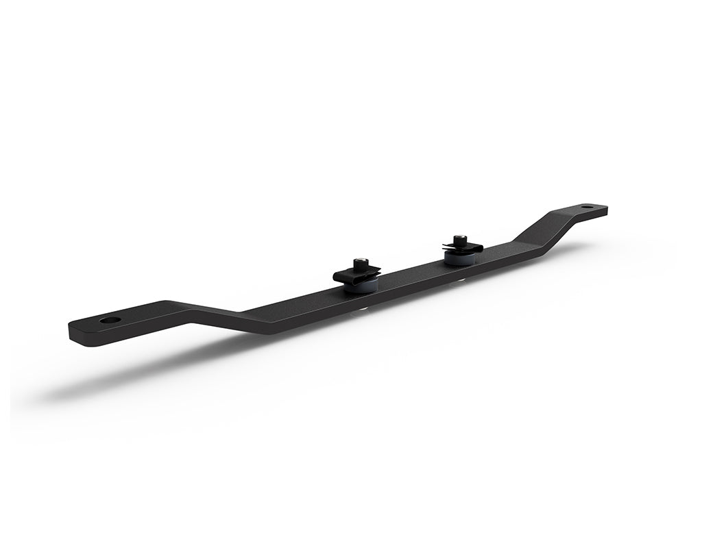 Dettaglio del supporto faretti DENALI sulla Versys-X 300