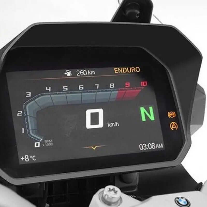 Anti-glare visor for BMW GS TFT display - Endurrad.com