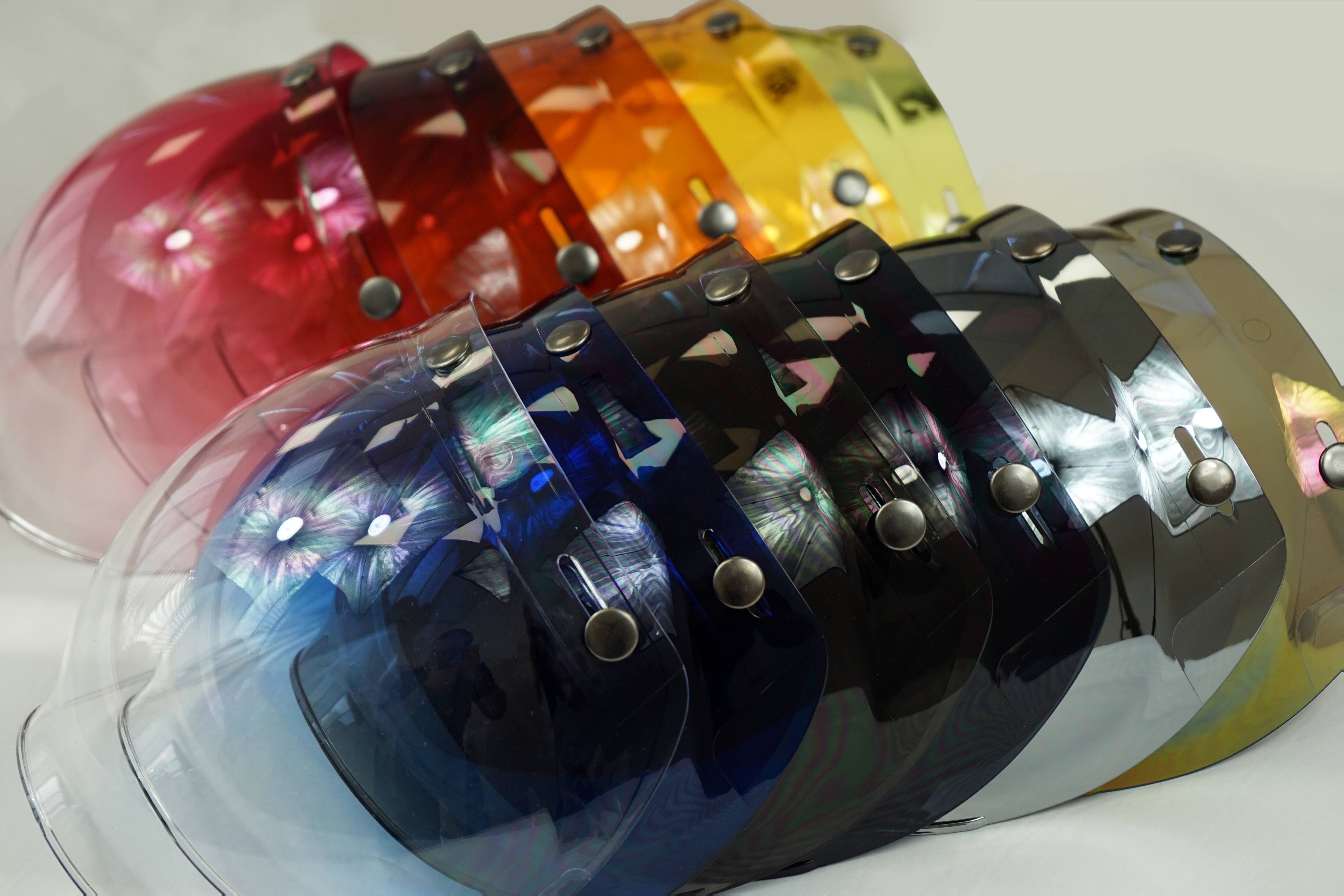 Visiera vintage BUBBLE a 3 bottoni