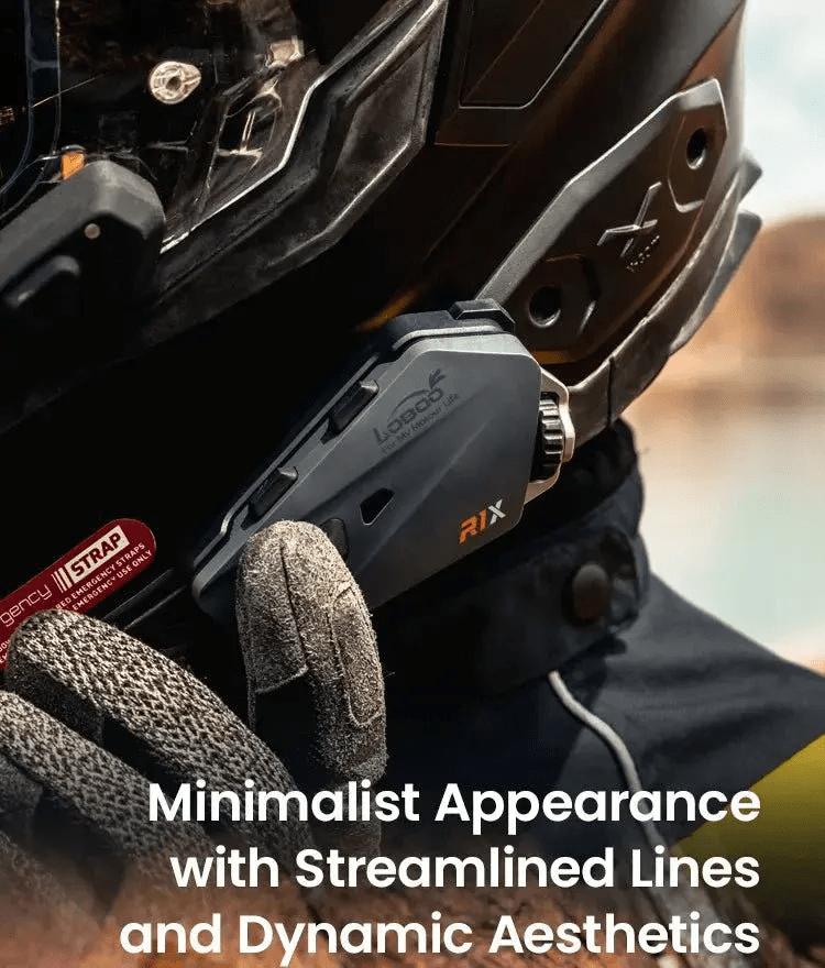 Vivavoce Casco Moto LOBOO R1X – Bluetooth 5.3 - Endurrad.com