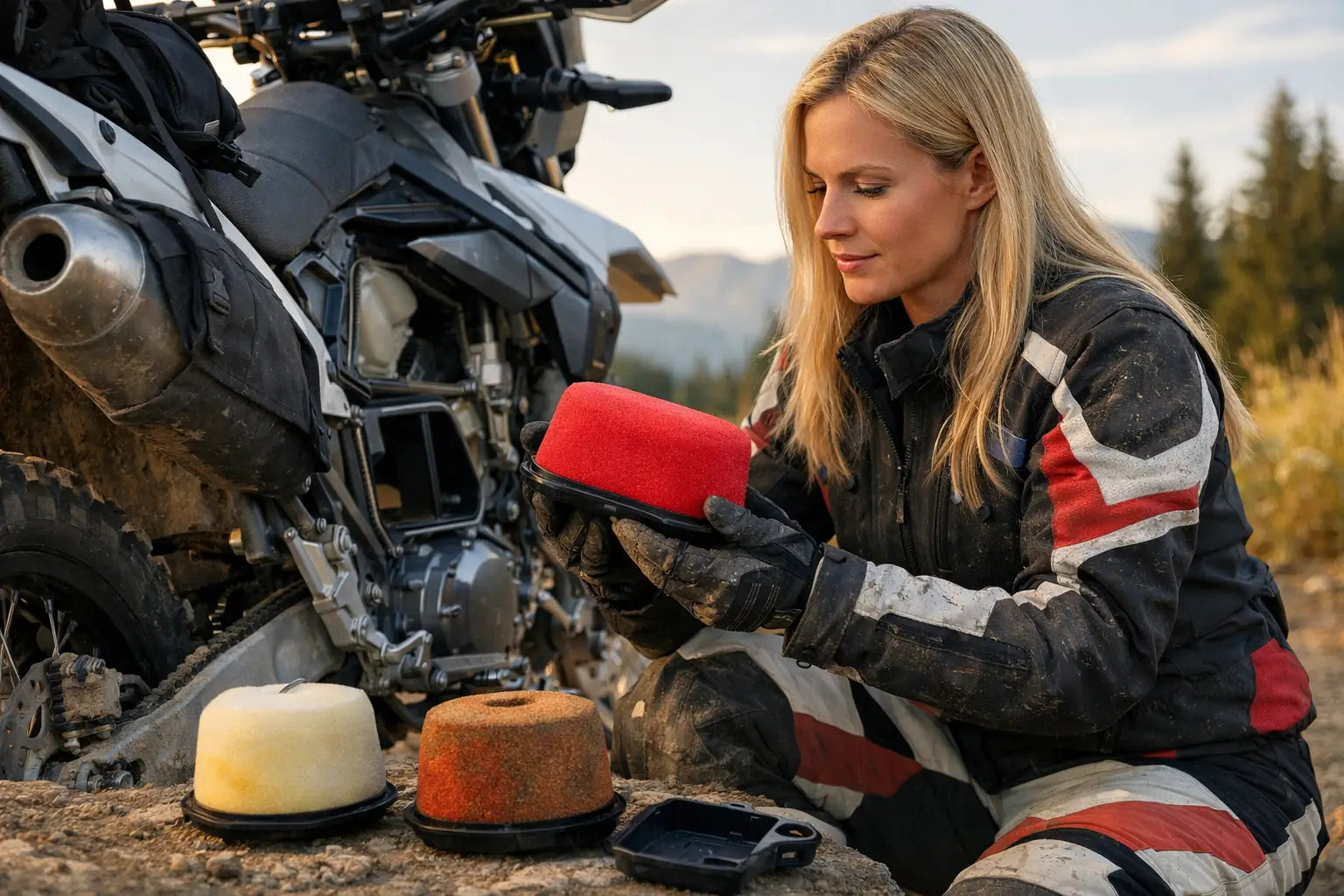 Filtro aria moto offroad: come sceglierlo