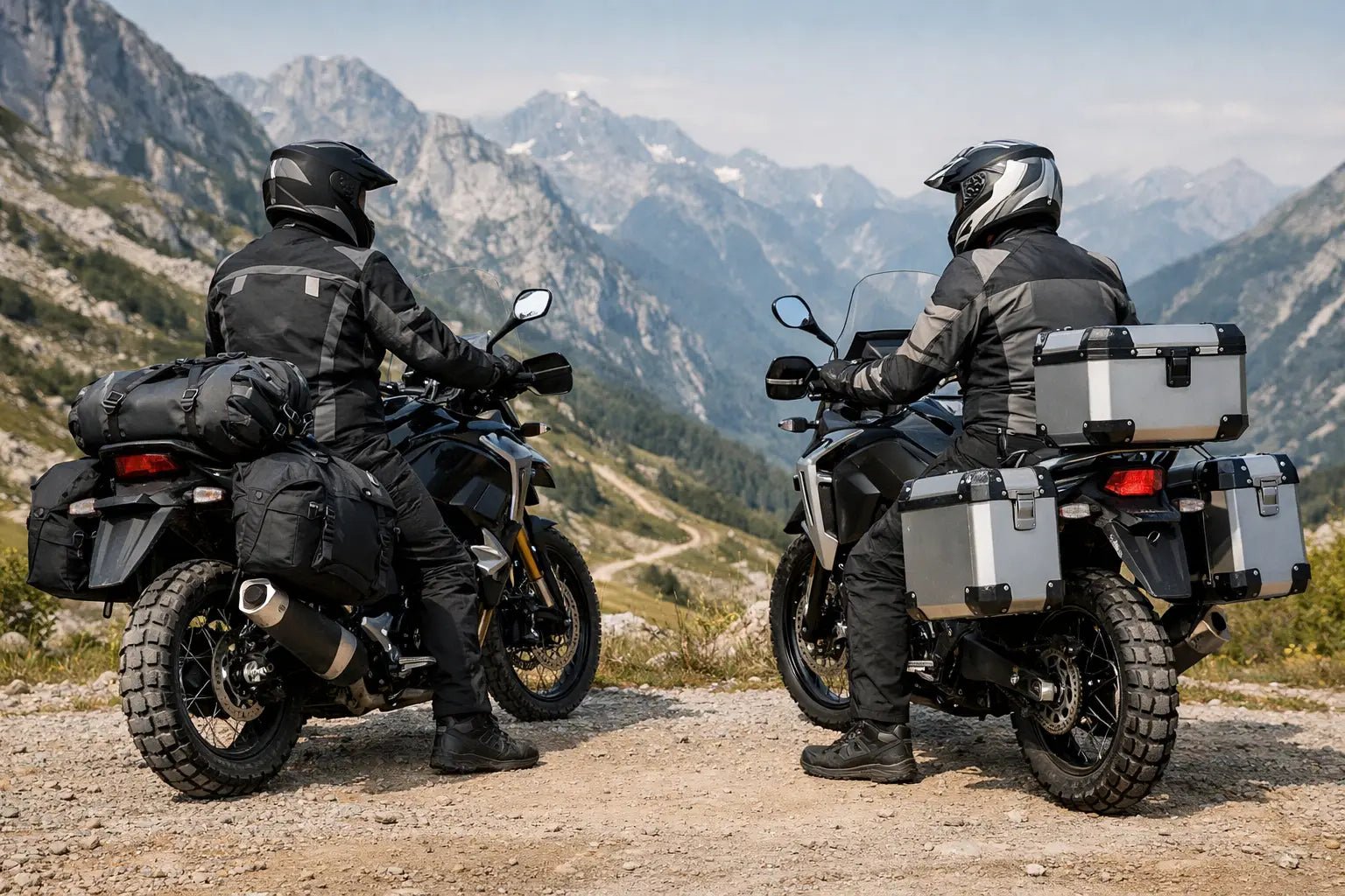 Borse morbide o valigie rigide in moto? - Endurrad®