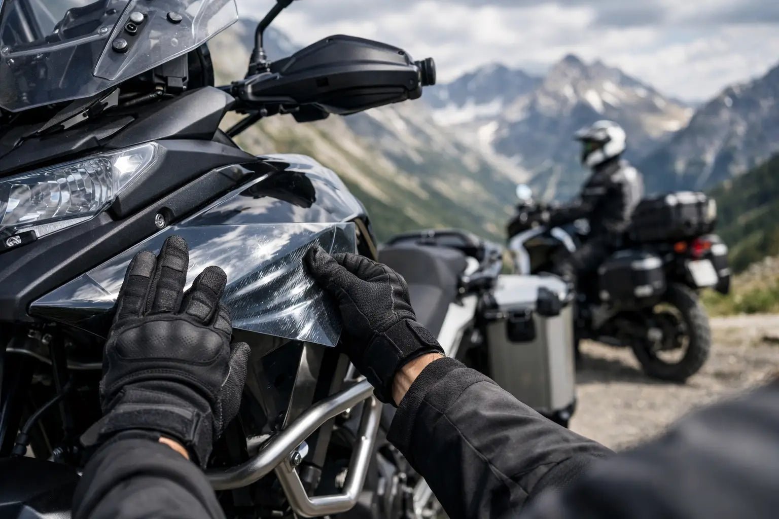 Come proteggere le carene moto in viaggio - Endurrad®
