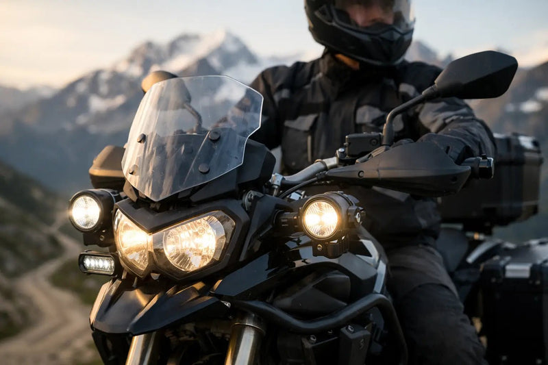 Come scegliere i faretti supplementari moto: le 5 domande da farsi prima
