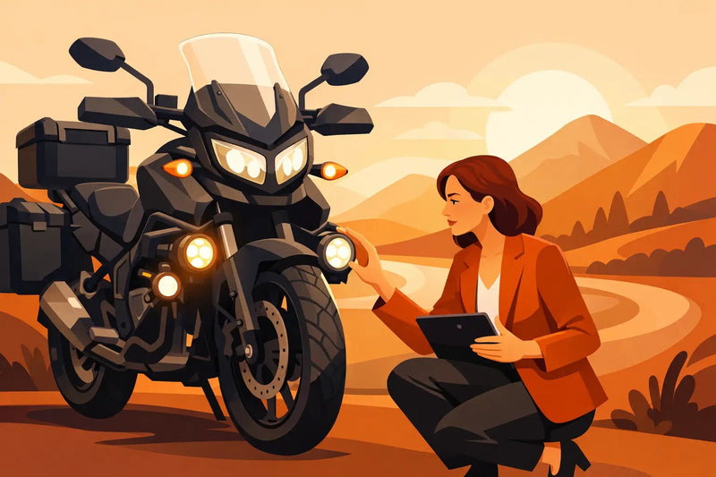 Illuminazione LED DENALI Electronics per moto: gamma, prezzi e come si configura