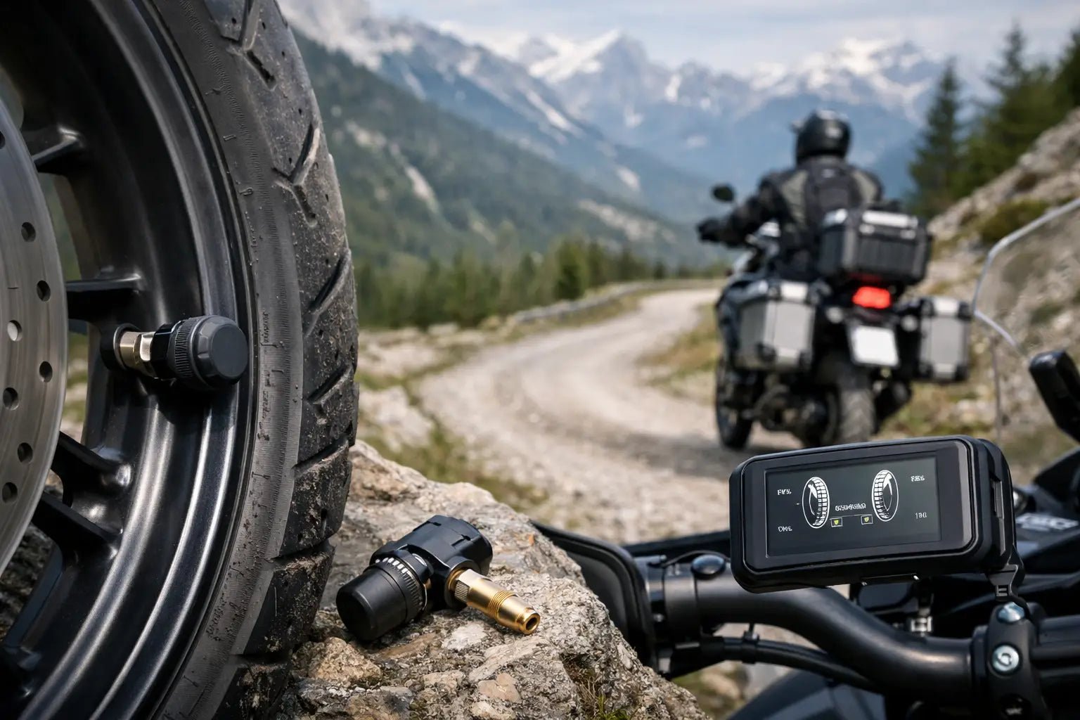 Sensori TPMS per moto: quali scegliere - Endurrad®