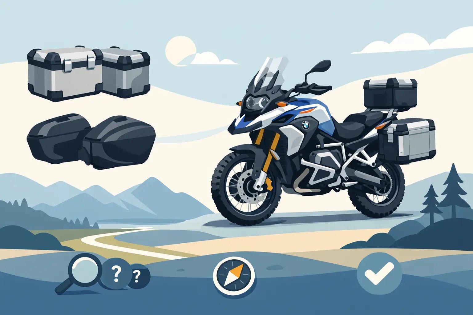 Valigie laterali BMW GS: come sceglierle - Endurrad®