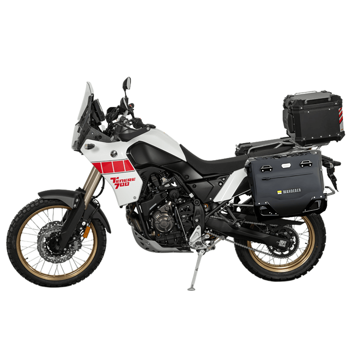 Loboo Wanderer Semi-Rigid Cases for Yamaha Ténéré 700 - Endurrad®