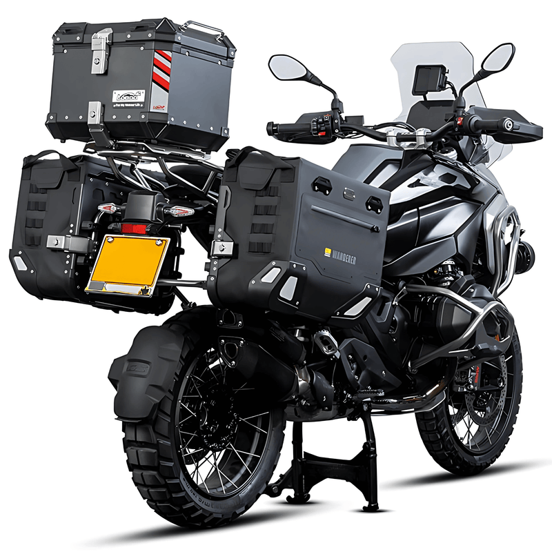 Semi-rigid panniers for BMW R 1300 GS and GS Adventure: Wanderer 40+40 L