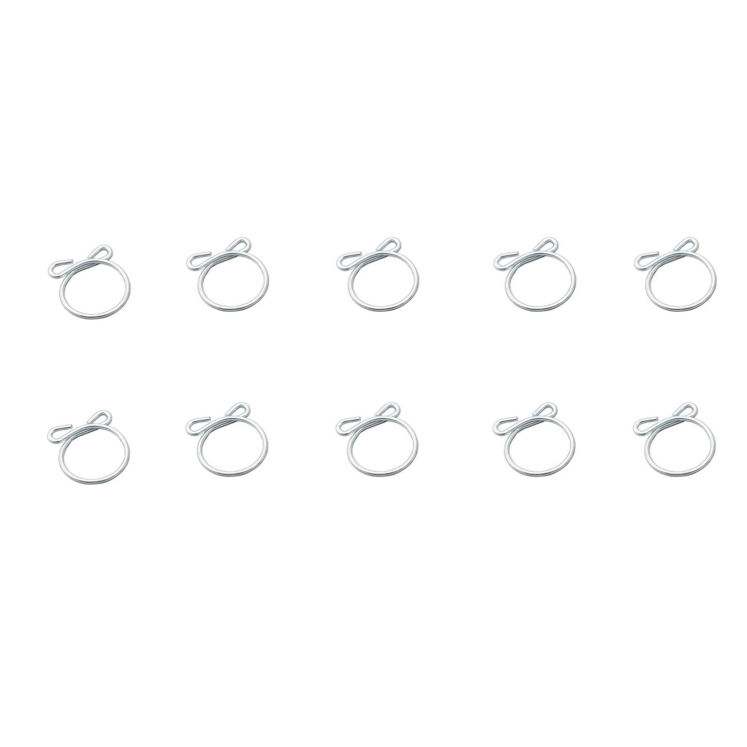 2 pezzi fascette stringitubo a molla