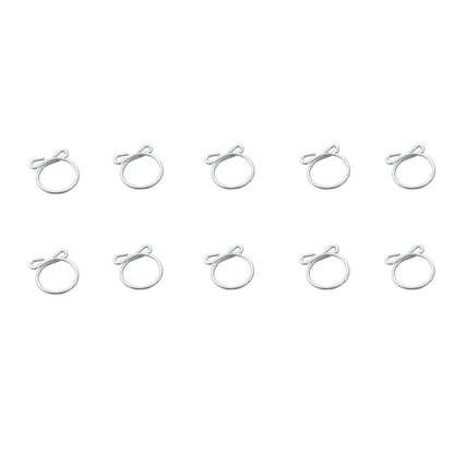 2 pezzi fascette stringitubo a molla