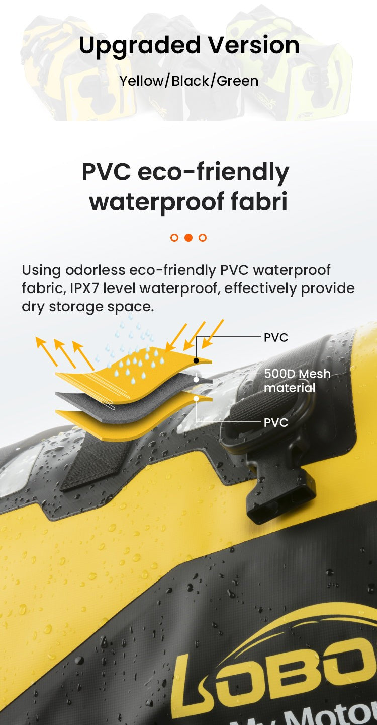 PVC saldato, IPX6 dichiarato