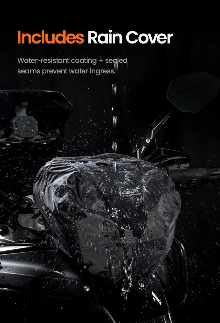 Rain cover included