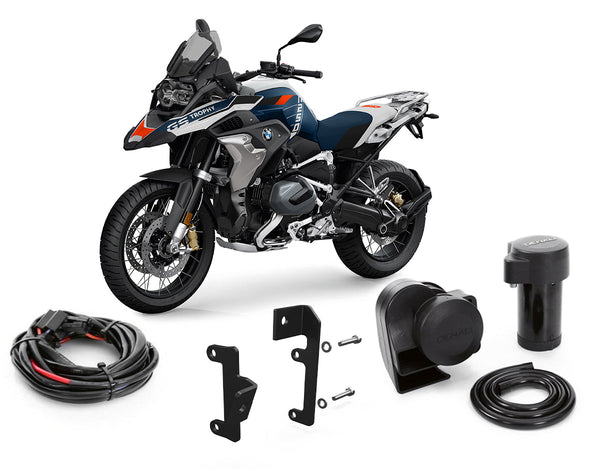 Kit clacson SoundBomb con staffa e cablaggio per BMW R 1250 GS