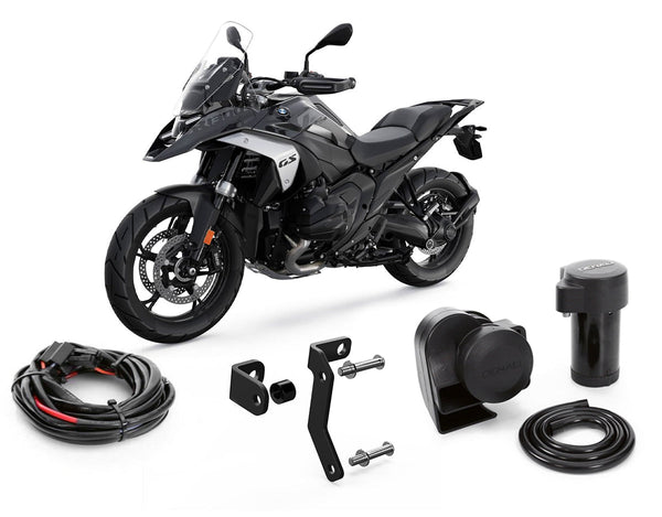 Kit clacson SoundBomb con staffa e cablaggio per BMW R 1300 GS