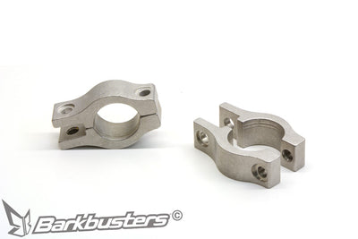 Set di quattro semiguscio Barkbusters BSS-02 a due anelli per manubrio conico da 25,5 a 26,5 mm
