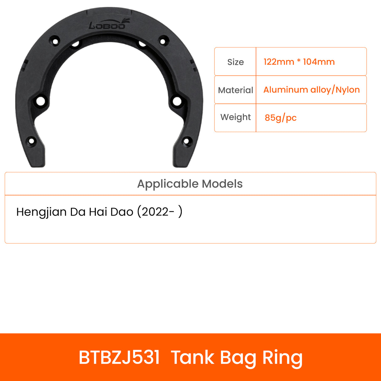 Expandable tank bag 7-9L