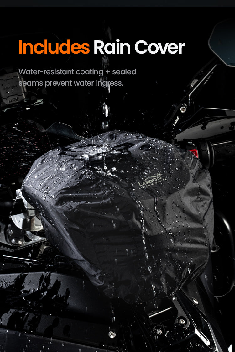 Rain cover included