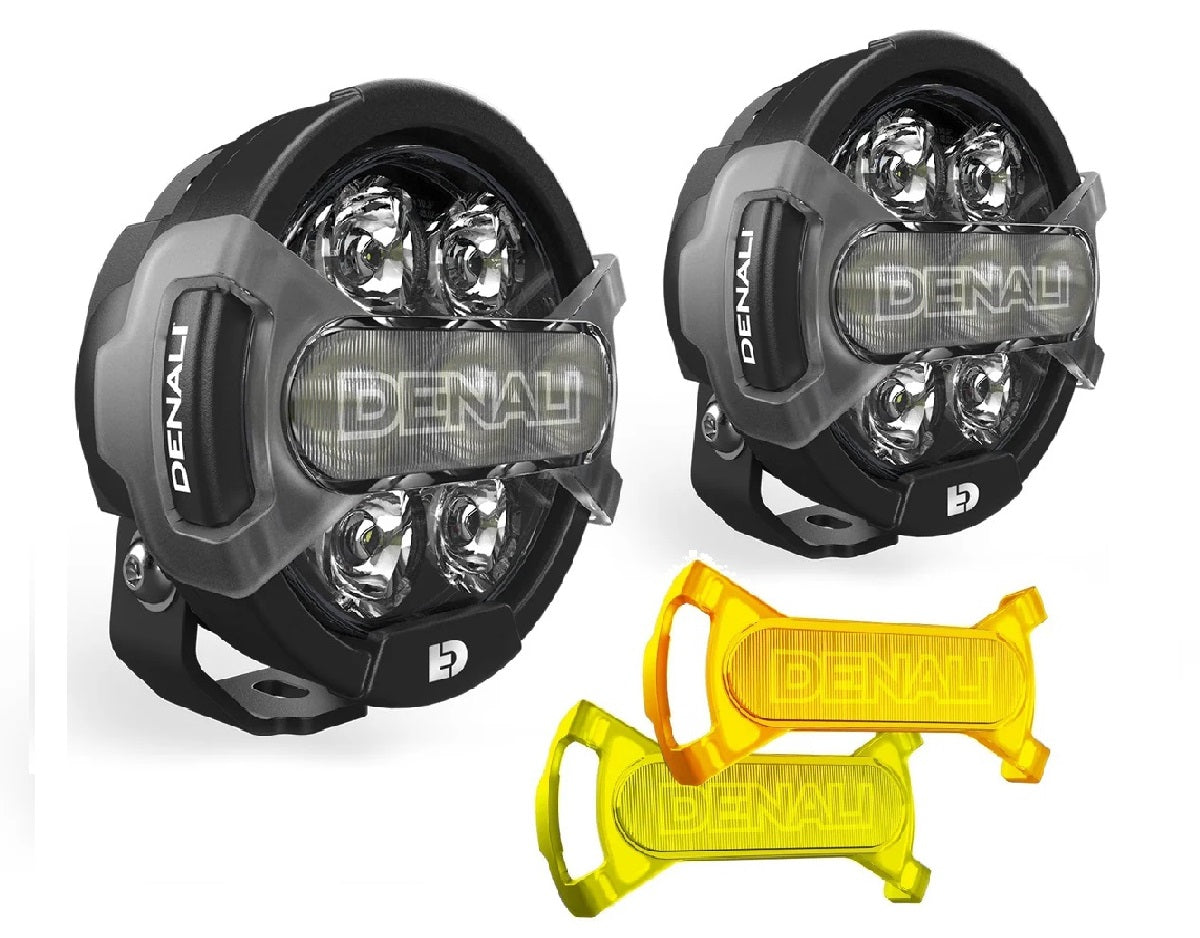 Coppia di faretti D7 PRO DENALI con le lenti X-Lens intercambiabili comprese