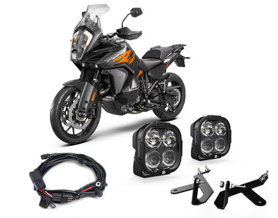 Kit faretti DL4 con cablaggio e supporto DENALI per KTM 1290 Adventure
