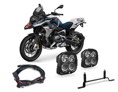 Kit faretti DL4 con cablaggio e supporto DENALI per BMW R 1250 GS