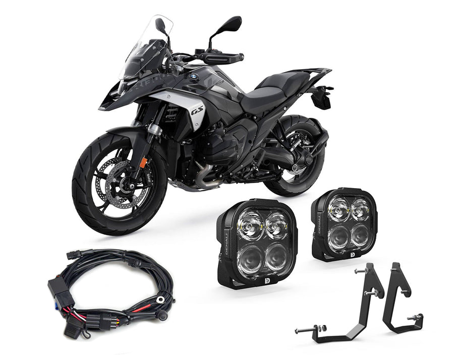 Three pieces, and the R 1300 GS is ready.