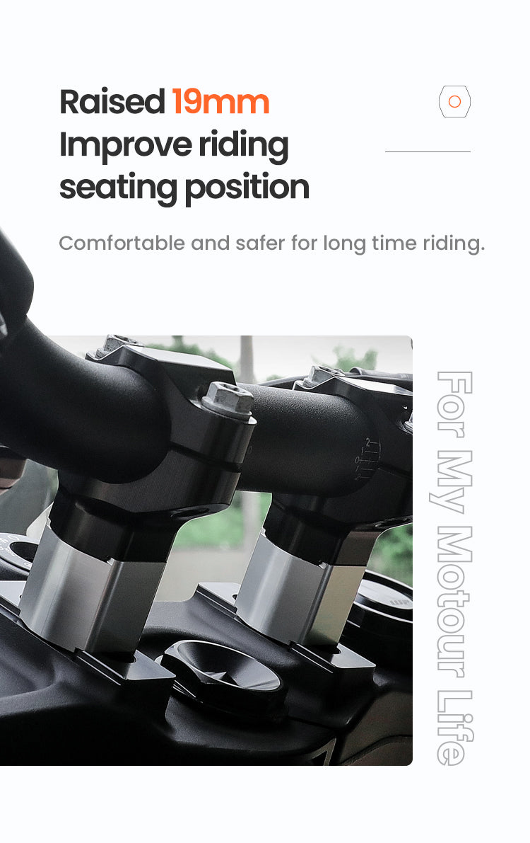 Riser manubrio LOBOO per Husqvarna Norden 901 – dettaglio 23