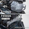 Protezione faro plexiglass BMW F750GS F850GS Endurrad