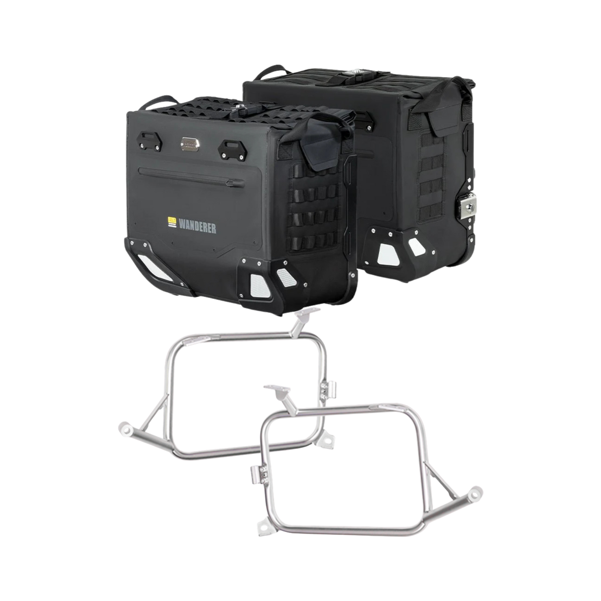 BMW S 1000 XR lateral suitcases - Loboo Pike Tracker