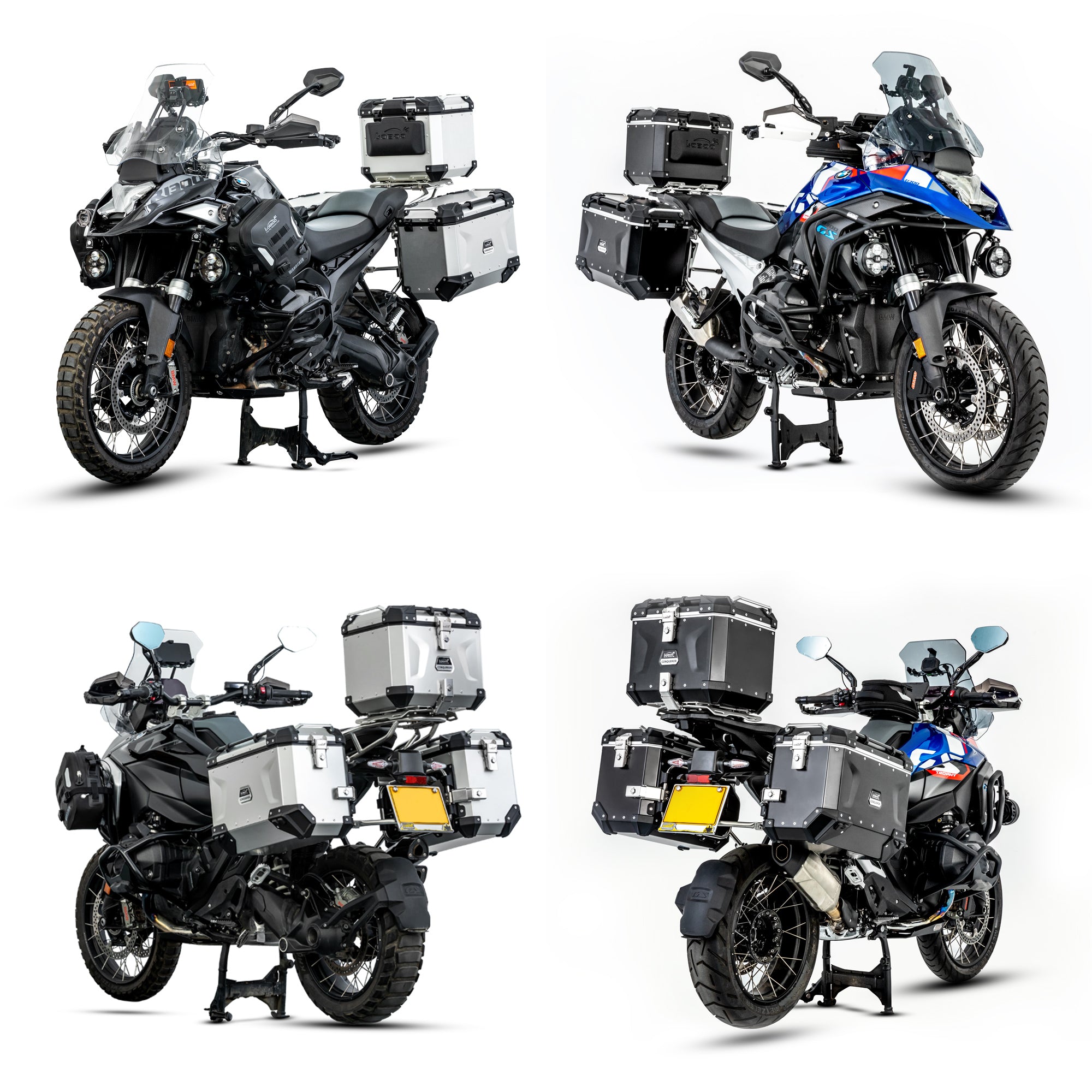 LOBOO CONQUEROR – Valigie, Bauletto e Telai in Alluminio per BMW R 1300 GS