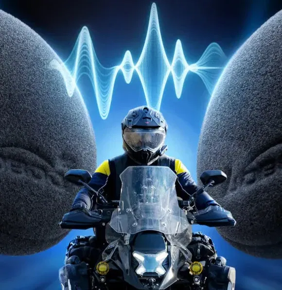 Vivavoce Casco Moto LOBOO R1X – Bluetooth 5.3