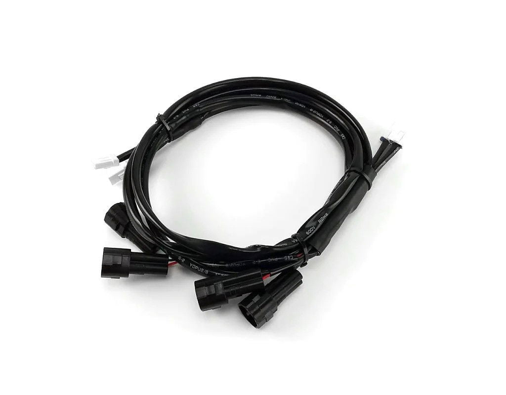 Powered by the control unit, the T3s do not require resistors