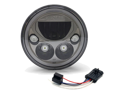 H4 Headlight Adapter - Harley Davidson DENALI - Professional Safety