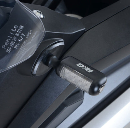 Adattatori per minifrecce anteriori per Honda NC 750 X '16 - uso con minifrecce (minifrecce non incluse) - ENDURRAD