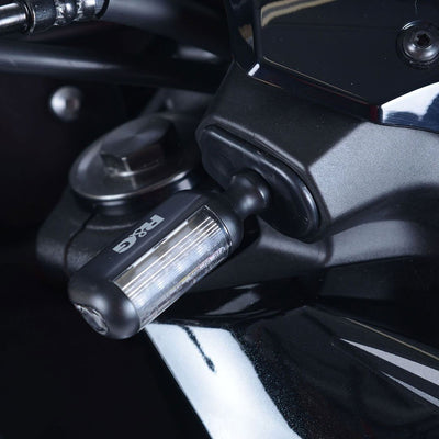 Adattatori Per Minifrecce Anteriori Per Kawasaki Ninja 125 Z125 19 Z400 19 Z250 19 Z900 17 19 Versys X 250 300 18309 Rg FAP0016BK - ENDURRAD