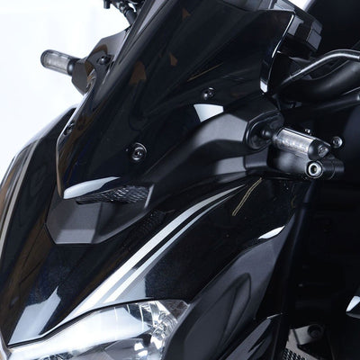 Adattatori Per Minifrecce Anteriori Per Kawasaki Ninja 125 Z125 19 Z400 19 Z250 19 Z900 17 19 Versys X 250 300 18309 Rg FAP0016BK - ENDURRAD