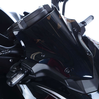 Adattatori Per Minifrecce Anteriori Per Kawasaki Ninja 125 Z125 19 Z400 19 Z250 19 Z900 17 19 Versys X 250 300 18309 Rg FAP0016BK - Endurrad