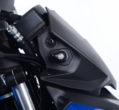 Adattatori per minifrecce anteriori per Suzuki GSX - S 125 - uso con minifrecce (minifrecce non incluse) FAP0023BK R&G - ENDURRAD